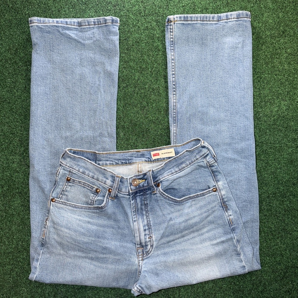 Wrangler Relaxed Boot Jeans Men's Size 29x30 Light Wash J
